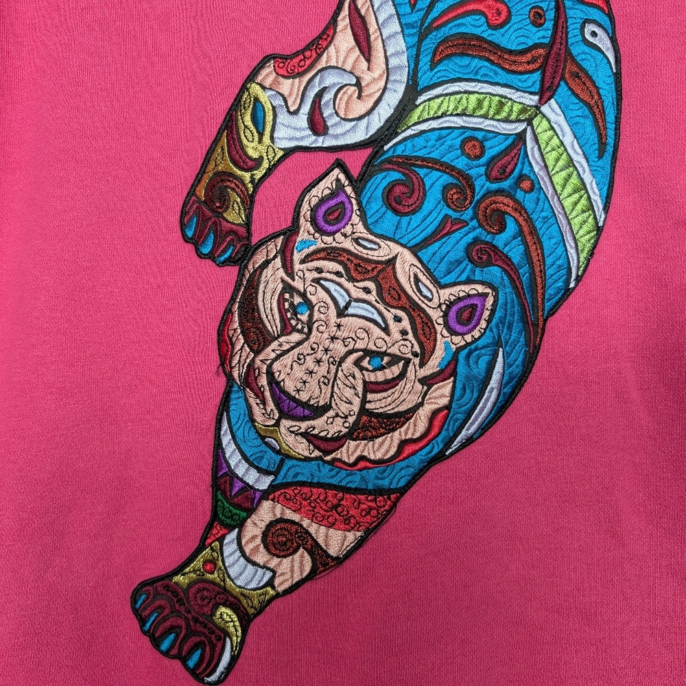 CUSTO BARCELONA Graphic sweater lion - Picture 4 of 12